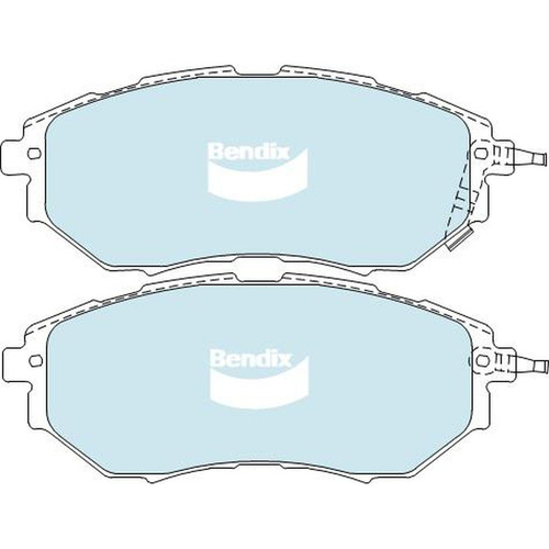 BENDIX GCT DISC BRAKE PAD SET DB1722 GCT