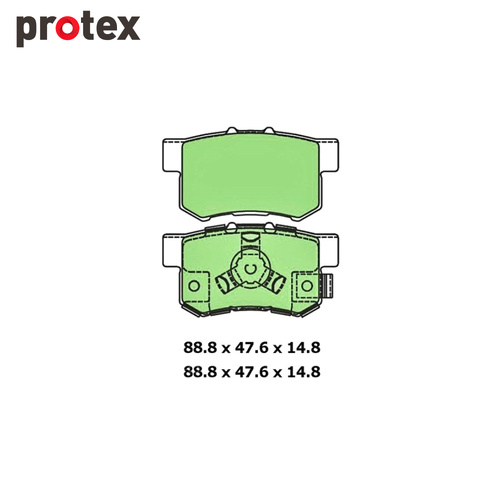 Ultra 4WD Brake Pad Set FOR Honda CR-V Accord Civic Euro Legend Odyssey DB1728F