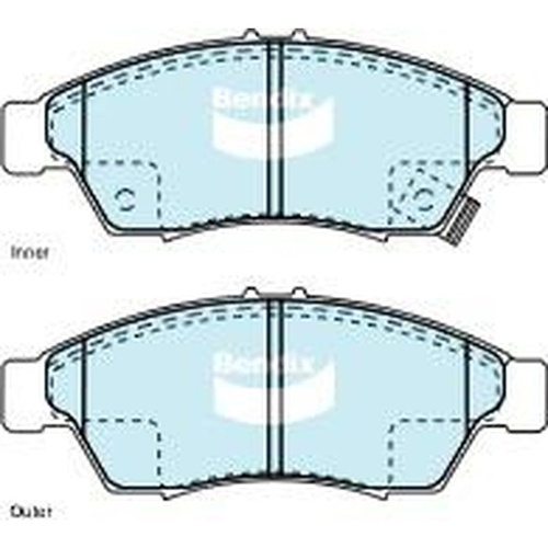 BENDIX GCT DISC BRAKE PAD SET DB1733 GCT