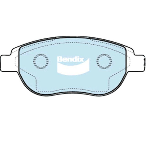 BENDIX GCT DISC BRAKE PAD SET DB1758 GCT