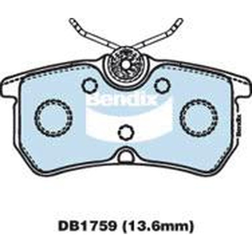 BENDIX GCT DISC BRAKE PAD SET DB1759 GCT