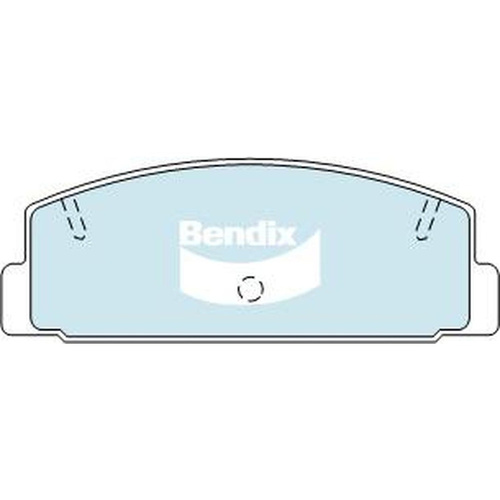BENDIX GCT DISC BRAKE PAD SET DB1760 GCT