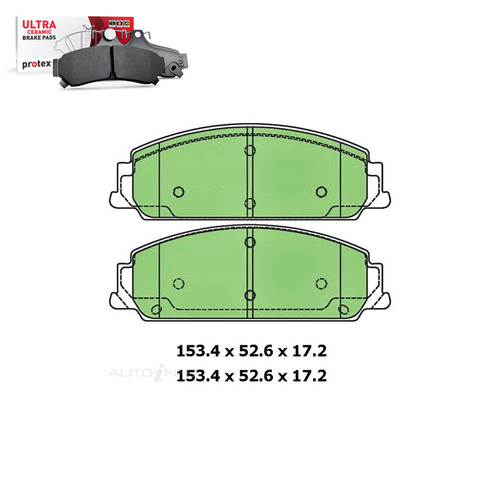 Front Brake Pad Set FOR Holden Commodore VE Caprice WM Statesman WM 2006-2017 DB1765 