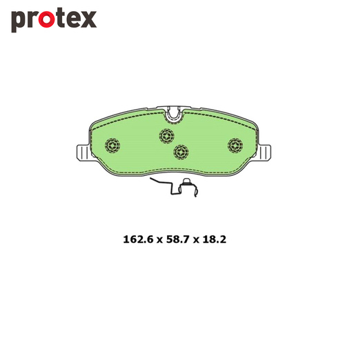 Ultra 4WD Brake Pad Set FOR Land Rover Discovery Range Rover  DB1780F