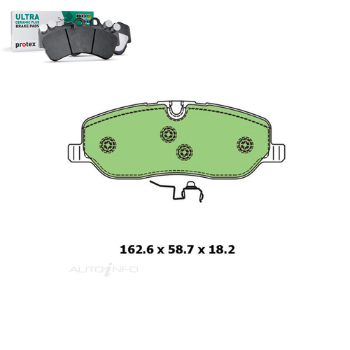 Front Brake Pad Set FOR Land Rover Discovery Range Rover 2.7 4.4 05-09 DB1780 