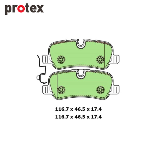 Ultra 4WD Brake Pad Set FOR Land Rover Discovery Range Rover DB1781F