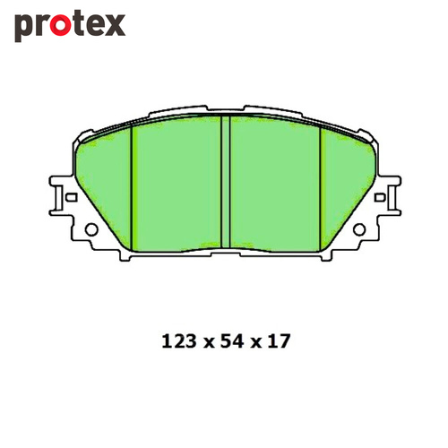 Protex Blue Brake Pad Set DB1785