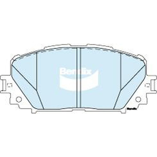 BENDIX GCT DISC BRAKE PAD SET DB1785 GCT