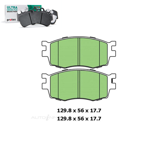 Front Brake Pad Set FOR Hyundai Accent MC i20 PB Kia Rio JB 2005- Onward DB1787 