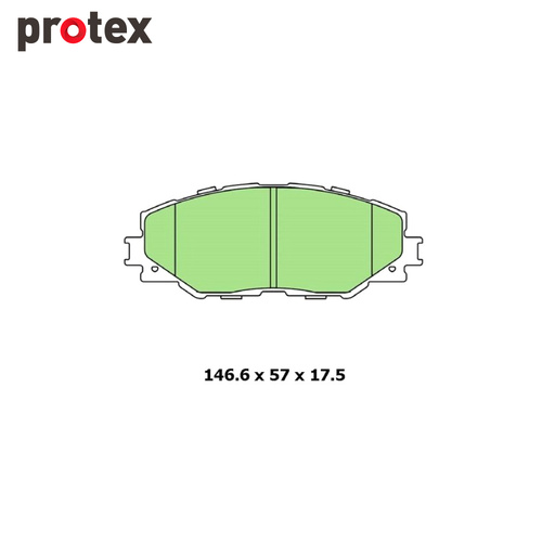 Ultra 4WD Brake Pad Set FOR Toyota RAV 4 Corolla Mark X ZiO Prius V DB1801F
