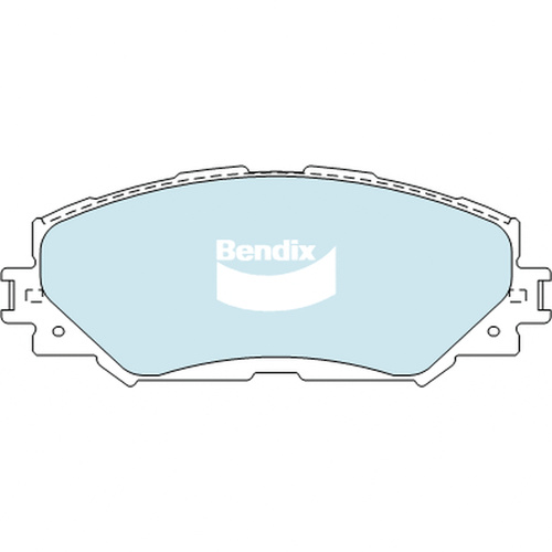 BENDIX GCT DISC BRAKE PAD SET DB1802 GCT