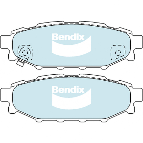 BENDIX GCT DISC BRAKE PAD SET DB1803 GCT
