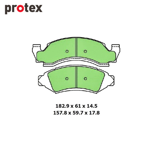 Ultra 4WD Brakd Pad Set DB1809F