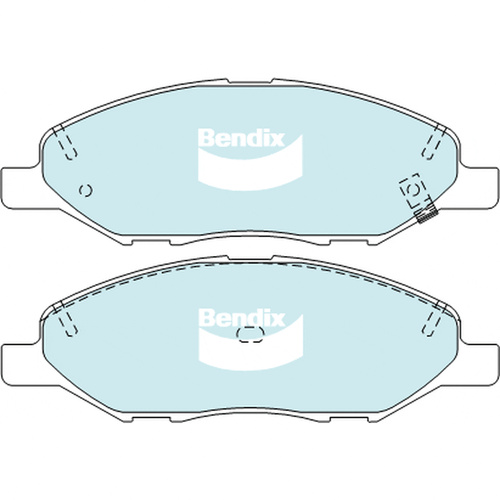 BENDIX GCT DISC BRAKE PAD SET DB1819 GCT