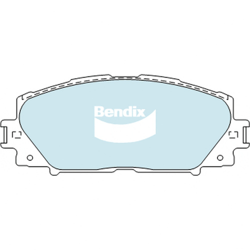 BENDIX GCT DISC BRAKE PAD SET DB1820 GCT