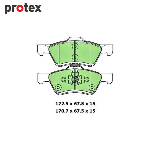 Ultra 4WD Brake Pad Set FOR Mazda Tribute DB1821F