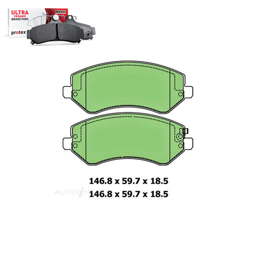 Front Brake Pad Set FOR Jeep Cherokee KJ 2001-2008 DB1828 