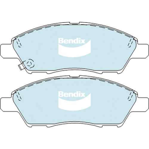 BENDIX GCT DISC BRAKE PAD SET DB1830 GCT