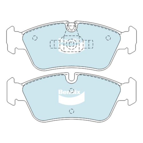 BENDIX GCT DISC BRAKE PAD SET DB1833 GCT