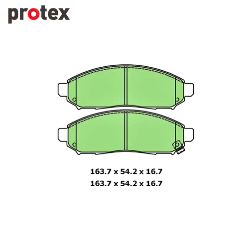 Ultra 4WD Brake Pad Set FOR Nissan Navara Murano Pathfinder DB1835F