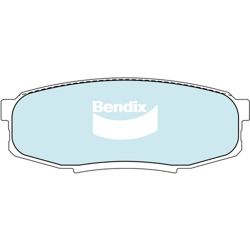 BENDIX ULTIMATE 4WD DISC BRAKE PAD SET DB1857 ULT4WD