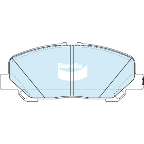 BENDIX GCT DISC BRAKE PAD SET DB1913 GCT