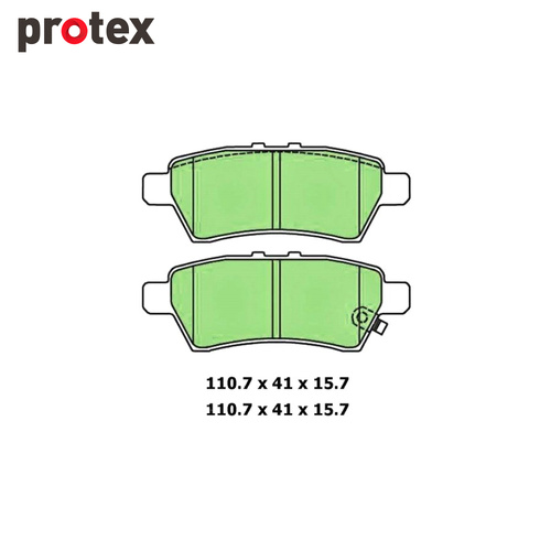 Ultra 4WD Brake Pad Set FOR Nissan Navara Pathfinder DB1919F