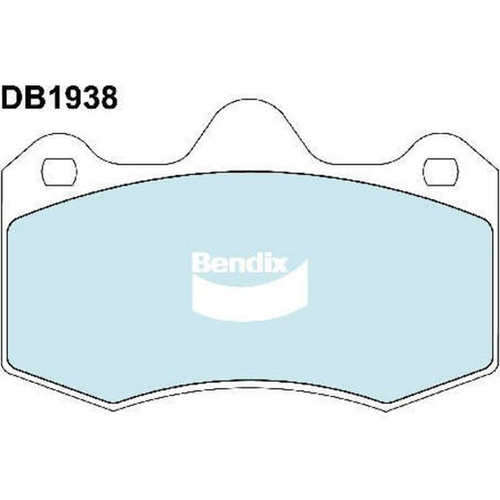 BENDIX SRT DISC BRAKE PAD SET DB1938 SRT