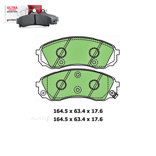 Front Brake Pad Set FOR Hyundai iLoad iMax TQ Kia Carnival VQ 2006- On DB1940 