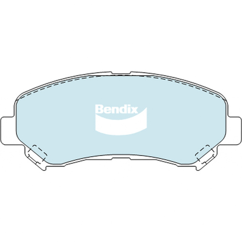 BENDIX 4WD DISC BRAKE PAD SET DB1946 4WD