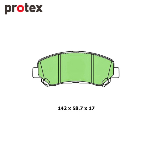 Ultra 4WD Brake Pad Set FOR Mazda CX-5 Nissan X-Trail Dualis Suzuki DB1946F