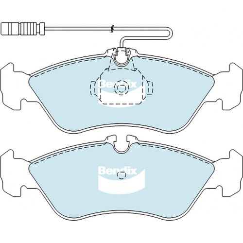 BENDIX HD DISC BRAKE PAD SET DB1960 HD