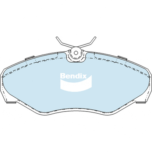 BENDIX HD DISC BRAKE PAD SET DB1962 HD