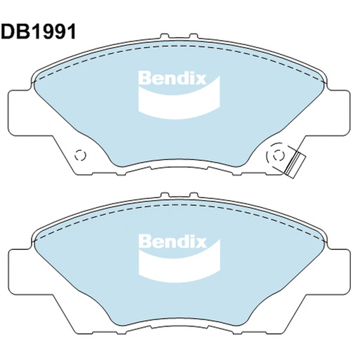 BENDIX GCT DISC BRAKE PAD SET DB1991 GCT