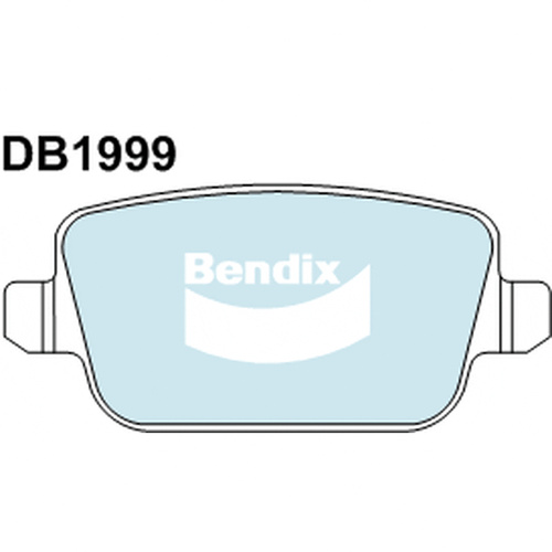 BENDIX GCT DISC BRAKE PAD SET DB1999 GCT