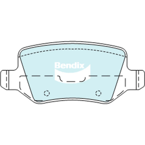 BENDIX EURO PLUS DISC BRAKE PAD SET DB2020 EURO+