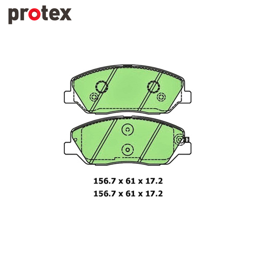 Ultra 4WD Brake Pad Set FOR Kia Hyundai Ssangyong DB2034F