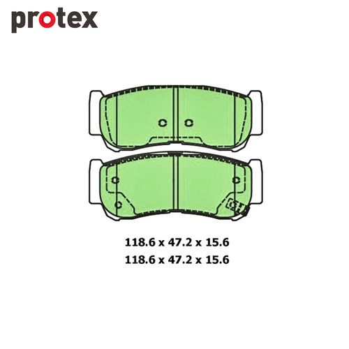 Ultra 4WD Brake Pad Set FOR Hyundai Santa Fe DB2035F