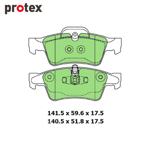 Protex Ultra Ceramic Plus Brake Pad Set DB2049