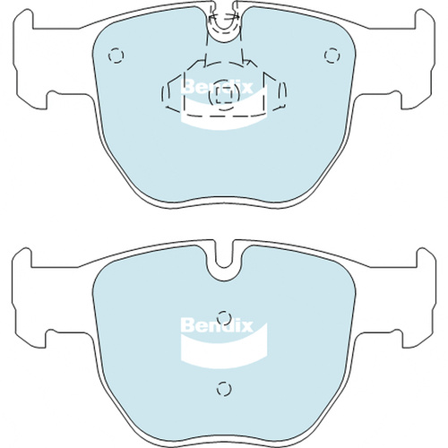 BENDIX HD DISC BRAKE PAD SET DB2054 HD