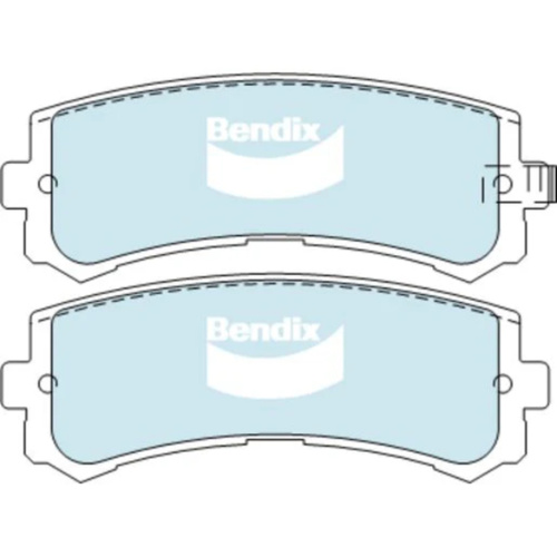 BENDIX ULTIMATE 4WD DISC BRAKE PAD SET DB2060 ULT4WD