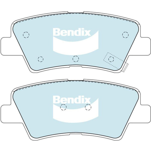 BENDIX GCT DISC BRAKE PAD SET DB2076 GCT