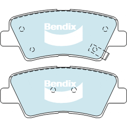 BENDIX GCT DISC BRAKE PAD SET DB2088 GCT