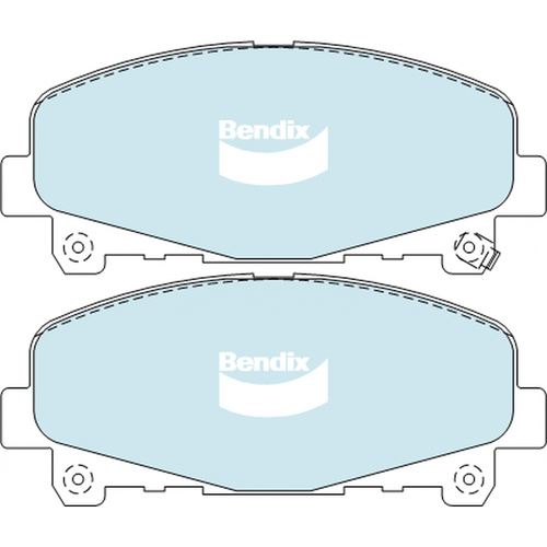 BENDIX GCT DISC BRAKE PAD SET DB2118 GCT