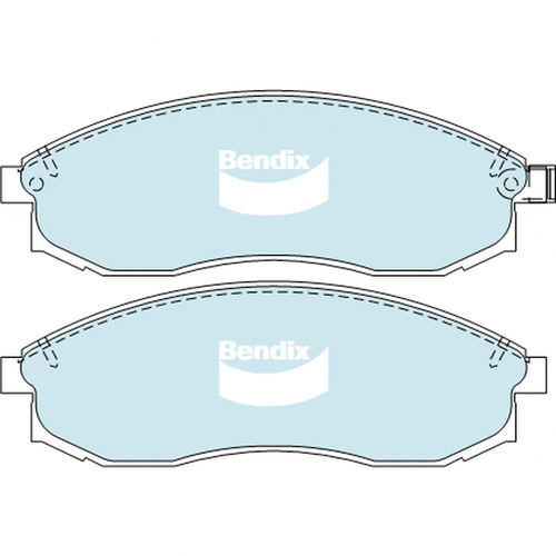 BENDIX 4WD DISC BRAKE PAD SET  DB2160 4WD