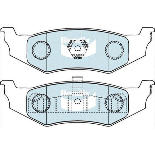 BENDIX GCT DISC BRAKE PAD SET DB2172 GCT