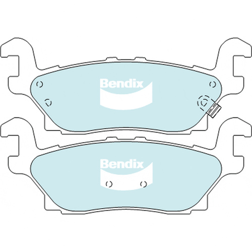 BENDIX HD DISC BRAKE PAD SET DB2189 HD