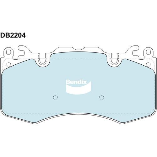 BENDIX HD DISC BRAKE PAD SET DB2204 HD