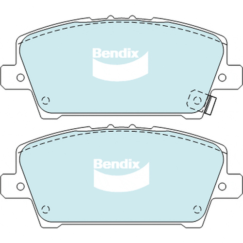 BENDIX GCT DISC BRAKE PAD SET DB2212 GCT