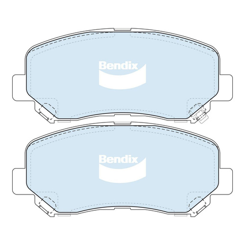 BENDIX 4WD DISC BRAKE PAD SET DB2226 4WD